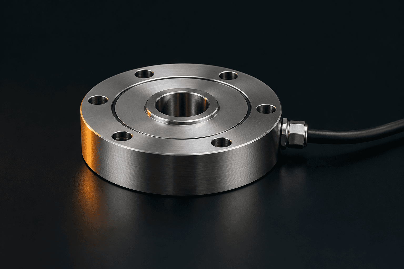 Industrial force sensor and load cell